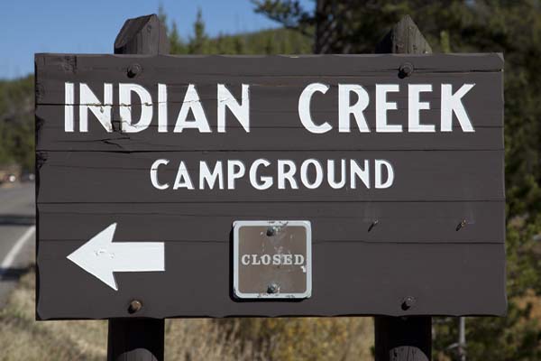 Indian Creek Campground by John William Uhler © Copyright