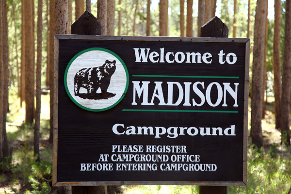 Madison Campground by John William Uhler © Copyright