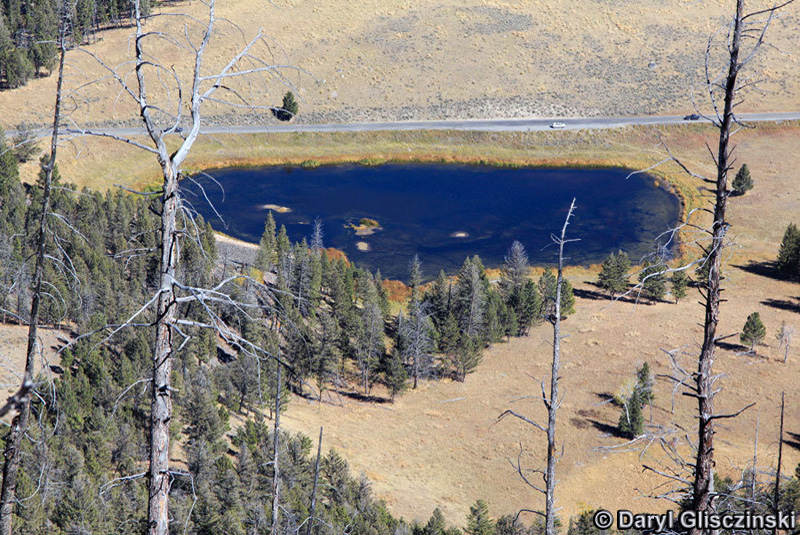 Floating Island Lake - Yellowstone National Park ~ Photo by Daryl Glisczinski © Copyright All Rights Reserved