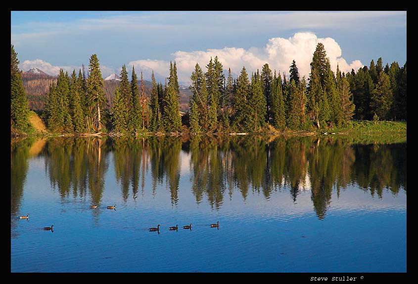 Indian Pond - Yellowstone National Park ~ Photo by Steve Stuller © Copyright All Rights Reserved