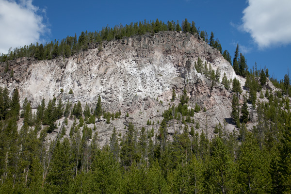 Tuff Cliff Picnic Area by John William Uhler © Copyright
