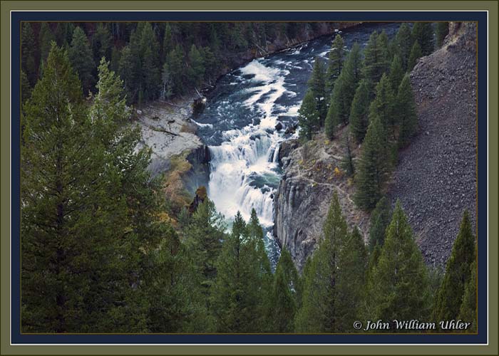 Lower Mesa Fall by John William Uhler - © Copyright Page Makers, LLC and Yellowstone Media