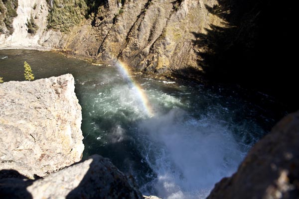 Upper Falls of the Yellowstone River by John William Uhler © Copyright