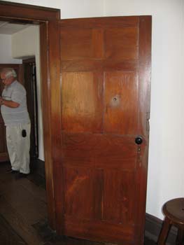 Upper Bedroom Door - Carthage Jail - Carthage, Illinois ~ © Page Makers, LLC