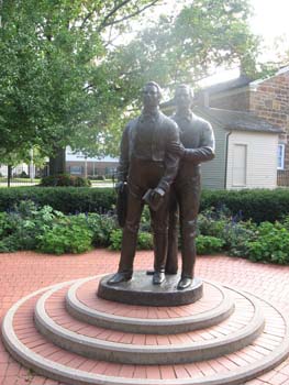 Joseph and Hyrum Smith - Not Separated in Life or Death ~ © Page Makers, LLC