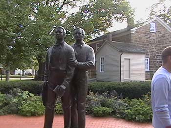 Joseph and Hyrum Smith - Brothers Not Separated in Life or Death ~ © Page Makers, LLC